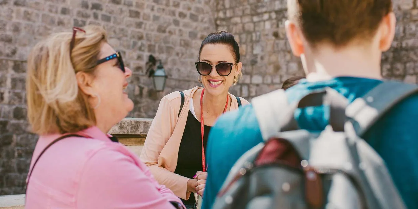 Pile Gate at Dubrovnik Old Town — meeting point for Game of Thrones walking tours